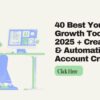 40 Best YouTube Growth Tools in 2025 + Creator Tips & Automation by Account Craft