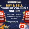 how to buy or sell youtube channel in india