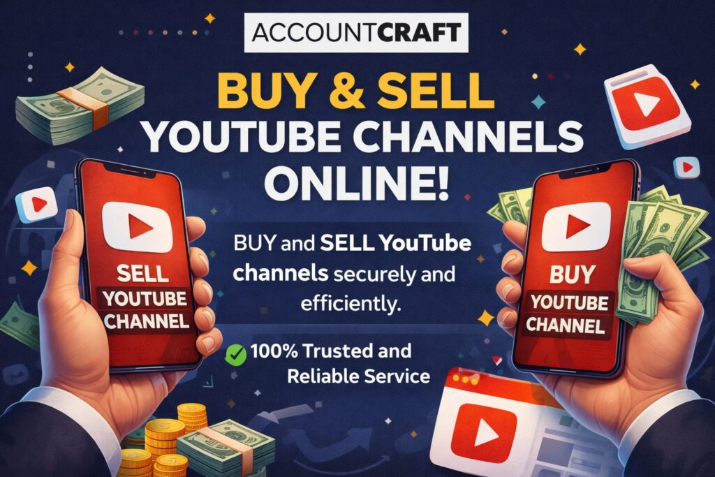how to buy or sell youtube channel in india