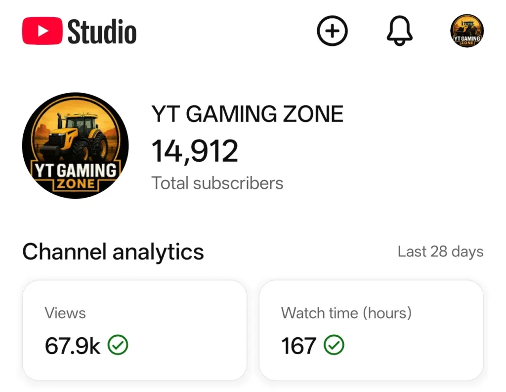 14.9K Gaming Shorts YouTube Channel – 1.3M Views | YTS1664