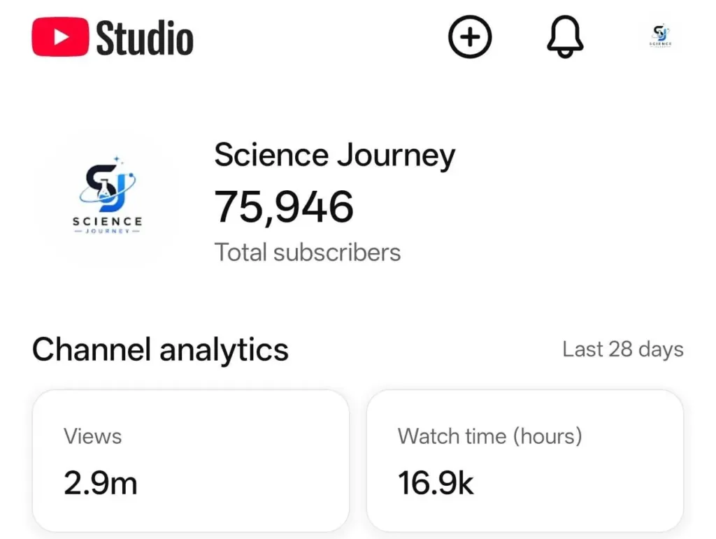 75.9K+ Subscribers, 4.5M+ Views YouTube Channel For Sale