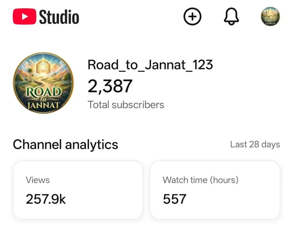 Affordable YouTube Channel for Sale – 2.3K+ Subscribers