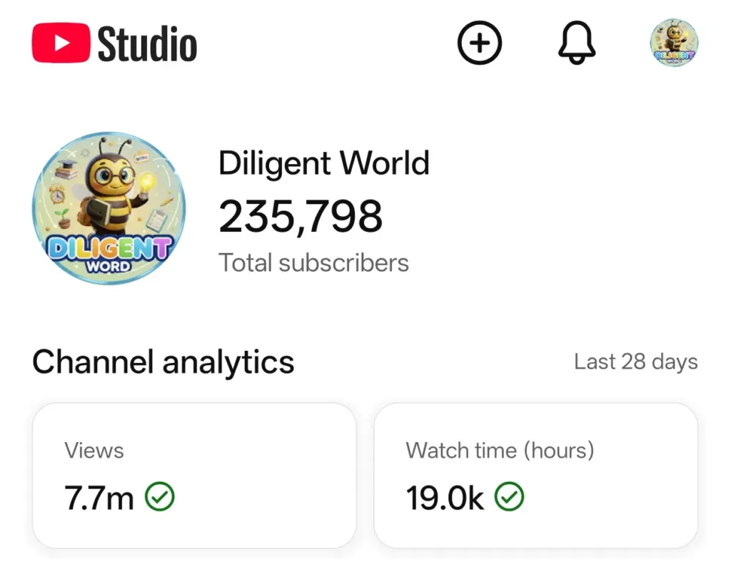 High-Activity YouTube Channel with 235.7K Subscribers & 87.9M Views – YTS1697
