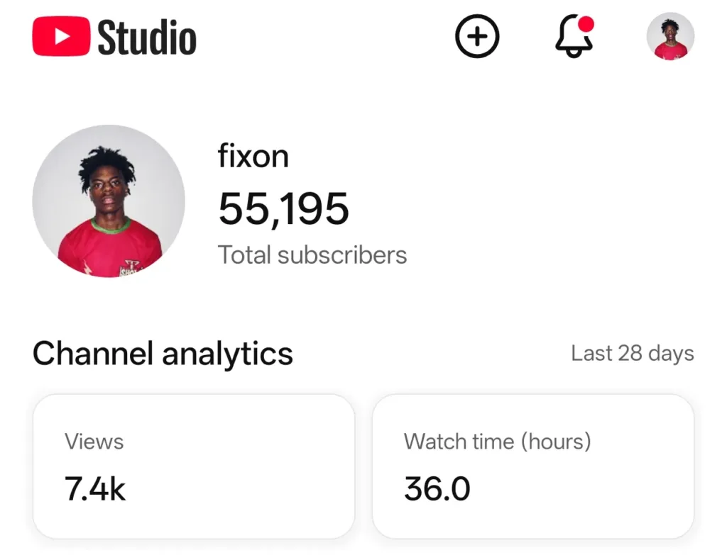 Purchase YouTube Channel with 55.1K Subscribers & 18.1M Views – YTS1690