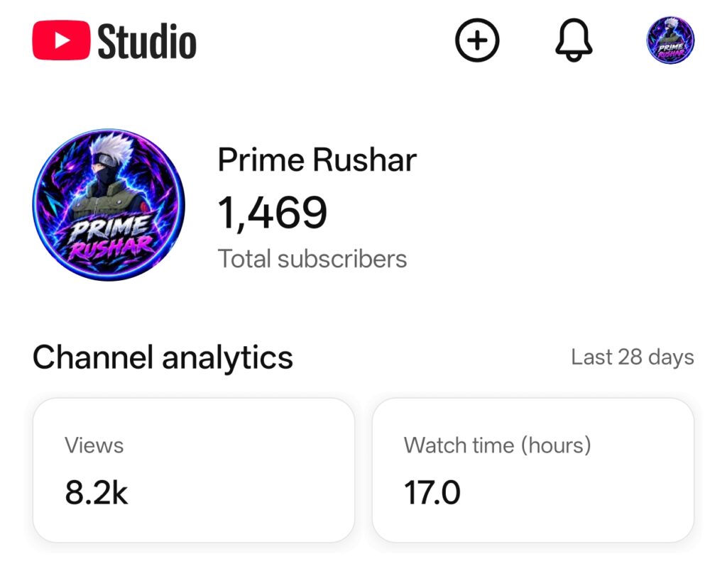 Starter Anime Edit Shorts YouTube Channel for Sale