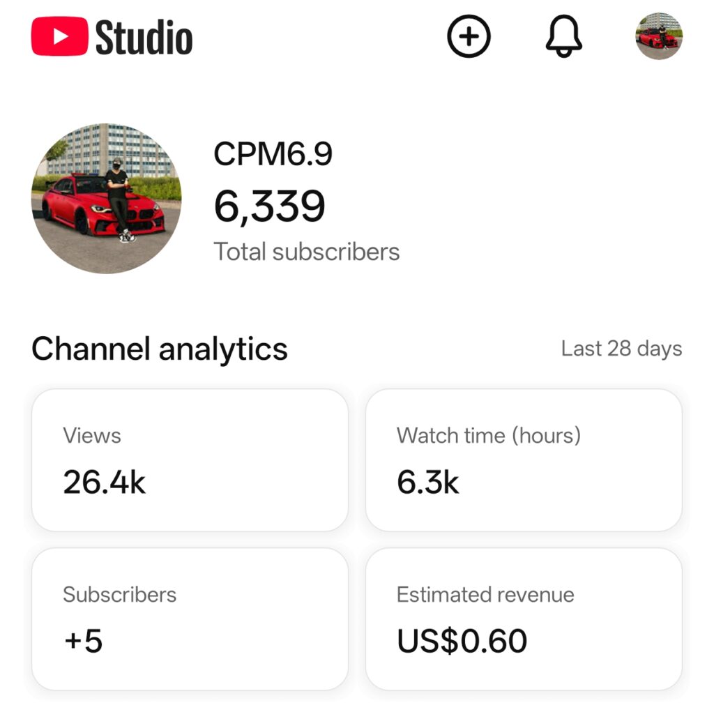 Monetized Car Parking Multiplayer YouTube Channel for Gamers