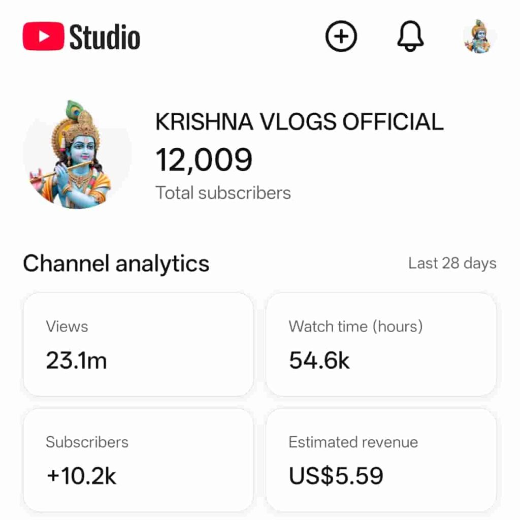 Monetized Hindi Mythology Shorts Channel for Story Creators